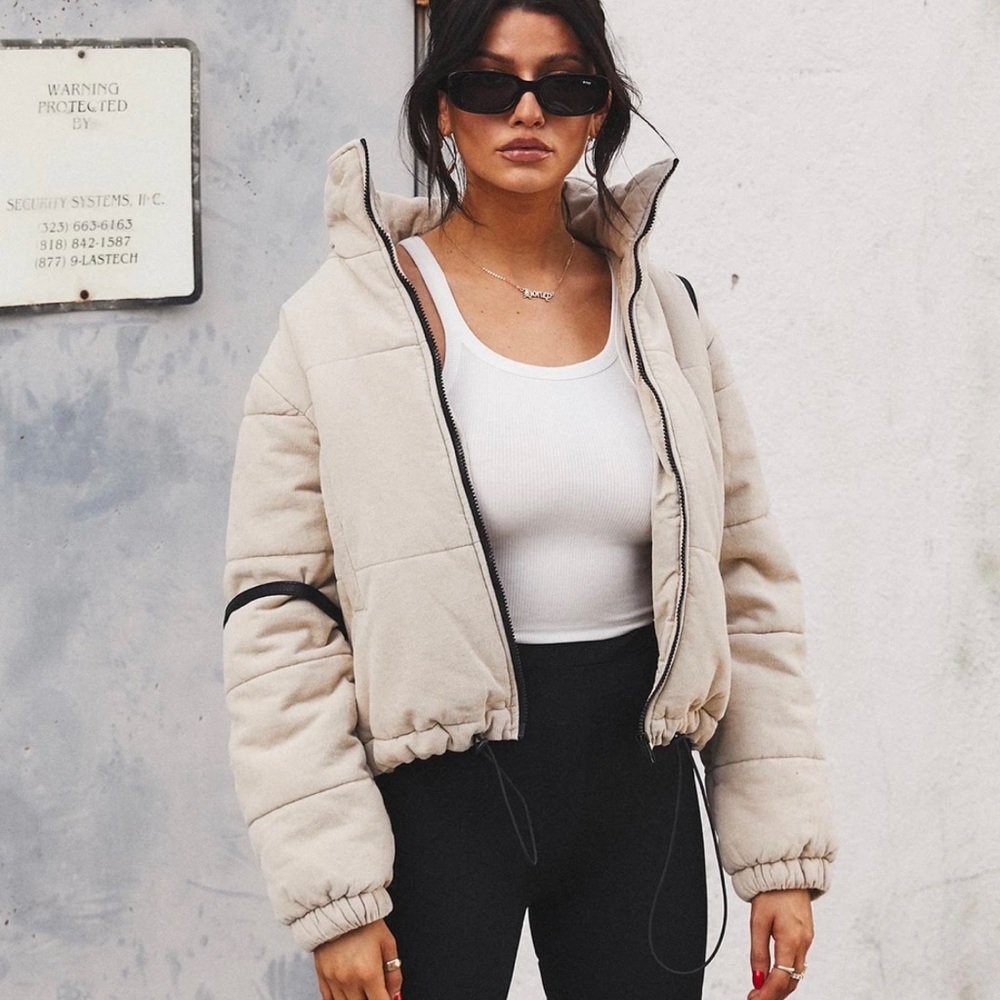 princess polly puffer jacket